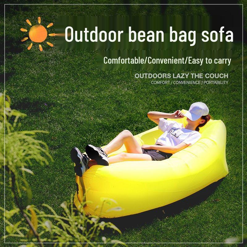 Inflatable Portable Sofa – Comfortable Outdoor Recliner for Camping and Music Festivals, TikTok-Inspired Style
