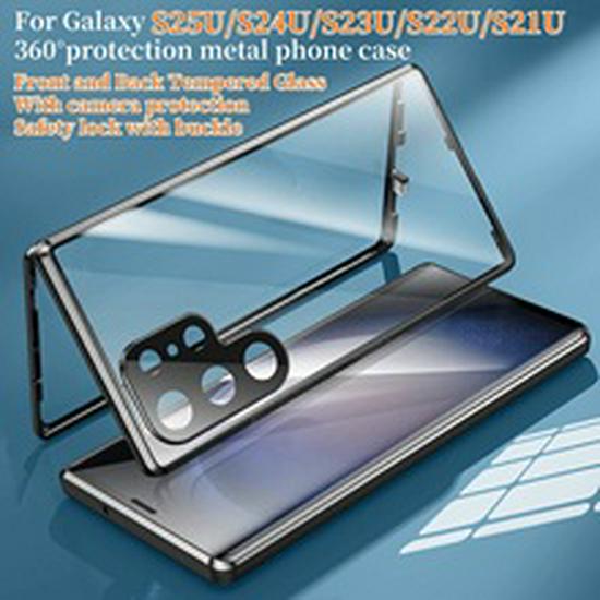 Samsung S25Ultra Case: Slim, Magnetic, Kevlar Carbon Fiber Texture, Anti-Drop, for S24Fe/S23.