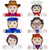 Family Members Hand Puppets For Family Members Cloth Adorable Figures Puppets  Birthday Gift