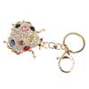 Djurnyckelring Söt Strassnyckelhållare Nyckelväska Dekoration för Födelsedag Årsdag Festival Present