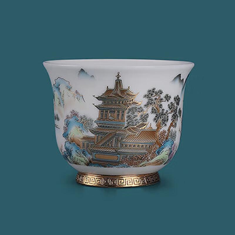 Chaxun Spring Mountain Brocade Master Tea Cup