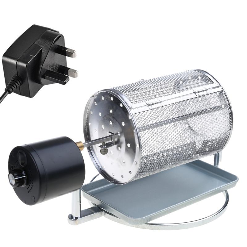 Electric Coffee Roasting Machine Coffee Bean Grains Nut-Roaster Baking Machine Stainless Steel Coffee Roasting Cage Home