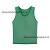 Numbered Mesh Training Vest for Team Sports Competition Uniforms with Custom Logo