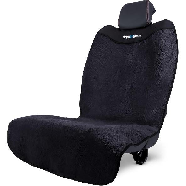 HAPPEGEAR Happeseat Waterproof Car Seat Cover & Protector – Universal Fit Car Seat Towel Cover – Non-Slip Backing, Easy tall & Storage, Machine
