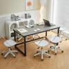 Computer Chair Rotary Wheel Lifting Family Makeup Chair Simple Transparent Small Space Office