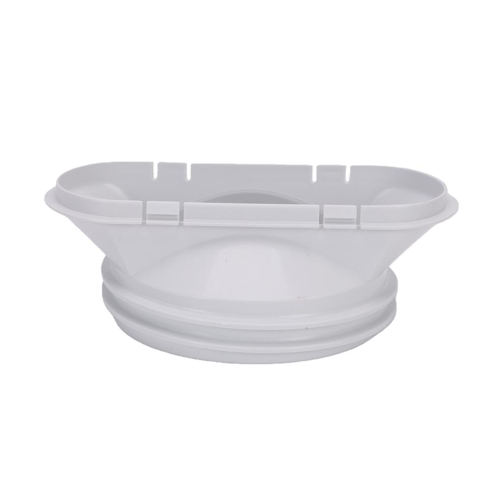 Conditioner Exhaust Hose Adapter 150mmCelsius130mm Window Plate Connector for Oval Vent