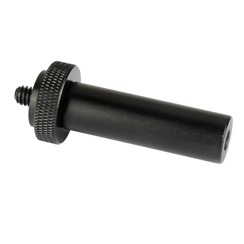 

Aluminum Alloy 15mm Rod Microphone Holder Featuring 1/4in- 20 Thread Compatible for Various Cameras Accessories 1