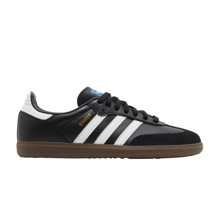 Adidas Samba OG Черный Белый Резинка (Женский) 40