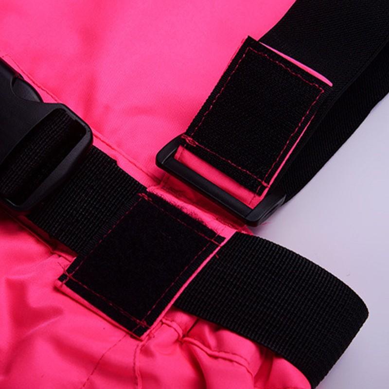 Paar Skihose Unifarbene Warme Hose Dopamin Wasserdichte Tasche Träger Skihose Für Männer Und Frauen Hose Damen Overall