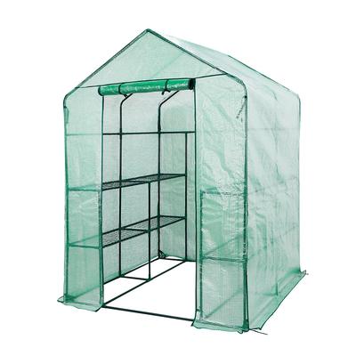 Greenhouse 143 X 143 X 195 Cm, 135g PE Foil, Metal Structure