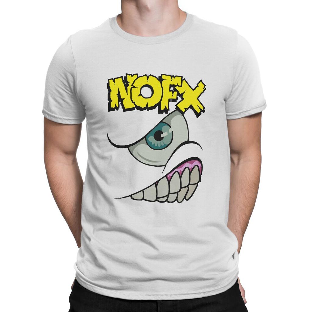 Mens TShirt NOFX 1994 Vintage Cotton Tee Shirt Short Sleeve Alternative PopRock Band of The 80s T Shirts O Neck Tops Graphic