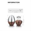 2025+Stainless Steel Luxury Toothpick Holder Decorative Toothpick with Walnut Base for Table Decoration Home Decor Party Bar