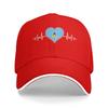 Saint Lucia Flag Sun Baseball Cap Summer Women Men  Design Trucker Hat Sunscreen Y2k Retro Kpop Rock Baseball Caps