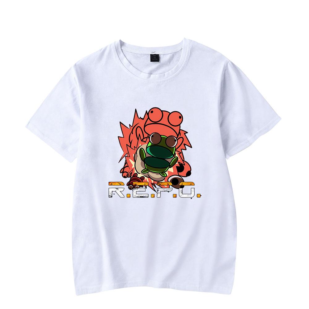Women Men T-shirts R.E.P.O Print Tshirt Summer Casual Woman Man Clothing Fashion T Shirts
