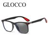 Photochromic TR90 Anti Blue Light Glasses for Men UV400 Protection Fashionable Driving Eyewear Optical Prescription Frame
