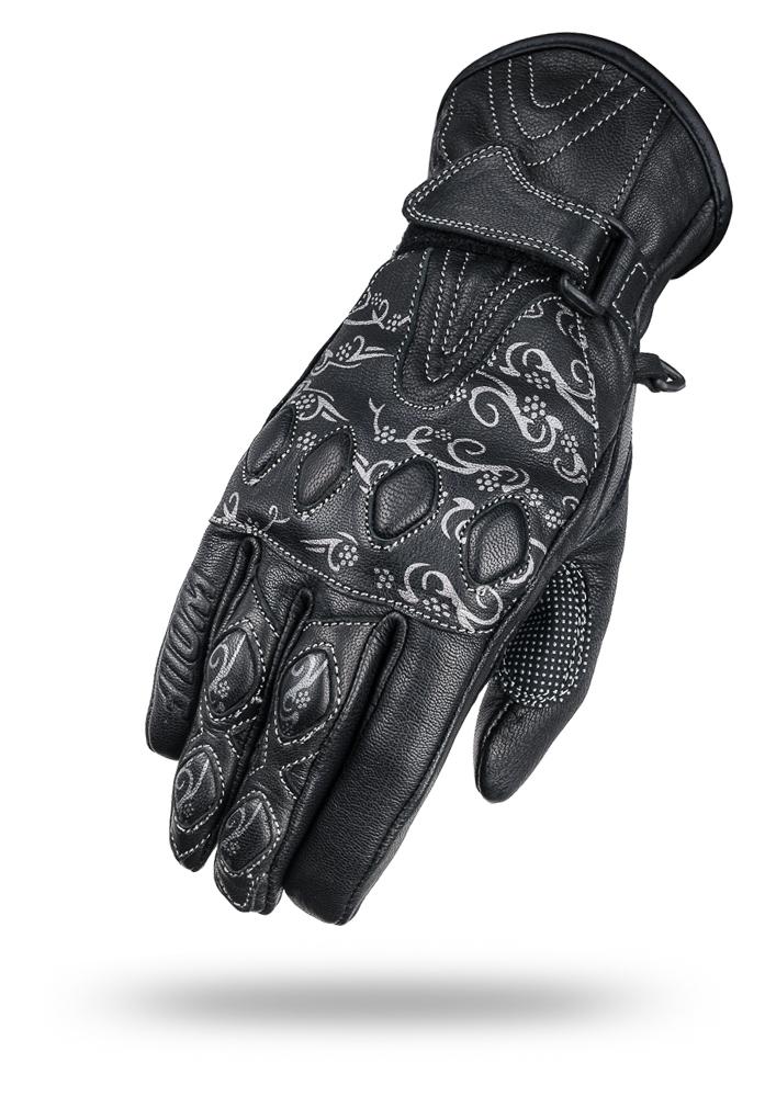 WOLF WOMEN' MOTORCYCLE GLOVES FIORI TW23 GREY