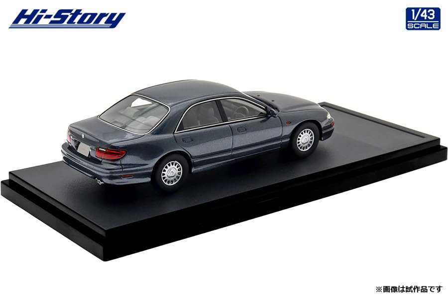 INTERALLIED Hi Story Scale Mazda Eunos 800 MC Bluish Gray Mica Finished Model HS521GY 1/43 (1993)