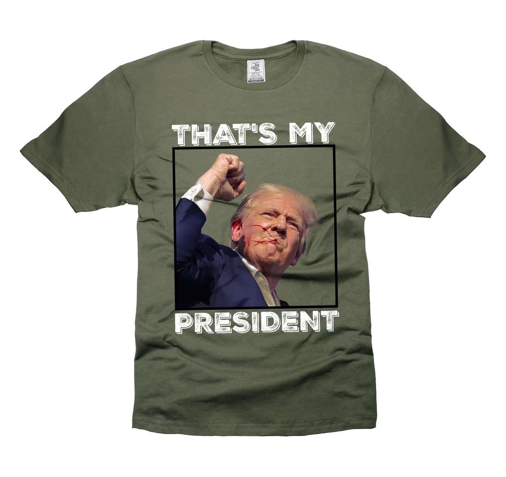 Men's Donald Trump Tee Shirt That's My President Shirt Trump 2024 Shirt