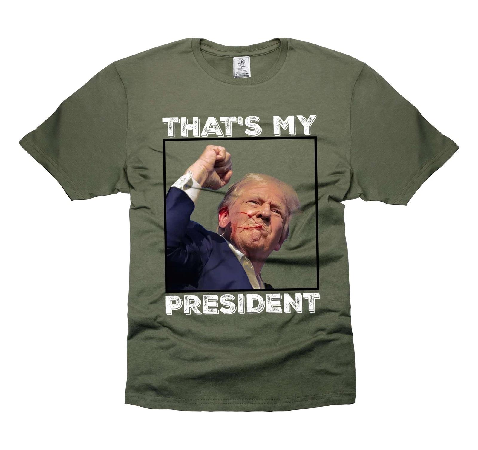 Men s Donald Trump Tee Shirt That s My President Shirt Trump 2024 Shirt 2XL