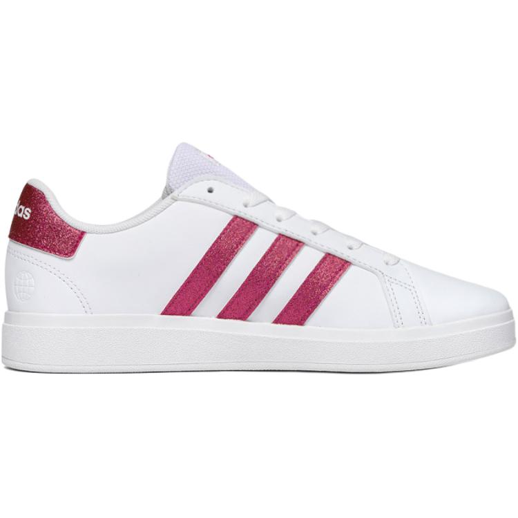 Adidas Grand Court 2.0 Big Kid 'White Real Magenta' GY4764