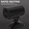 150W Car Heater 2 Modes Warming Cooling 360 Degree Rotation Portable Car Defroster Defogger 12V