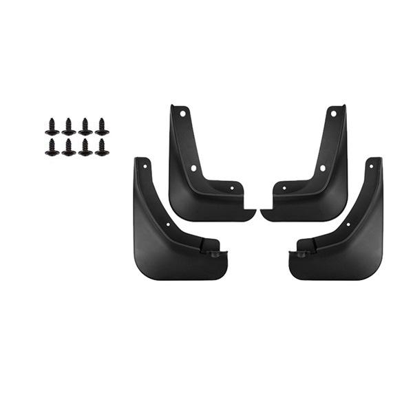 

Black PP Plastic Car Mudguard Set Compatible with Hongqi None