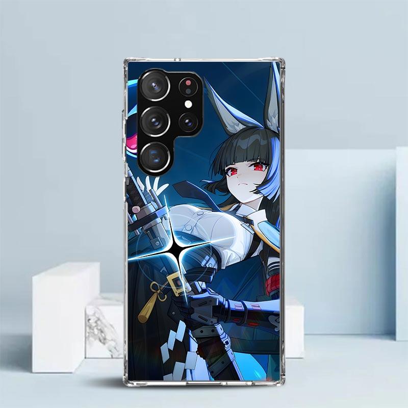 Hoshimi Miyabi Zenless Zone Zero ZZZ Soft Cover for Samsung Galaxy S25 Edge S26 S24 S23 Ultra Phone Case S22 S21 Plus S20 FE Pri