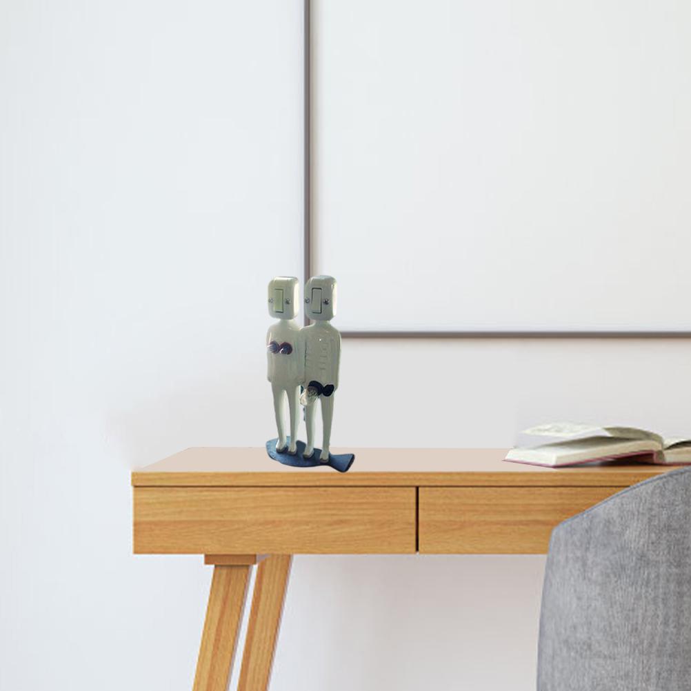 Novelty Table Lamp USB Funny Resin Human Body Desk Lamp Fun Reading Lamp for Living Room Bedroom Study Desk Home