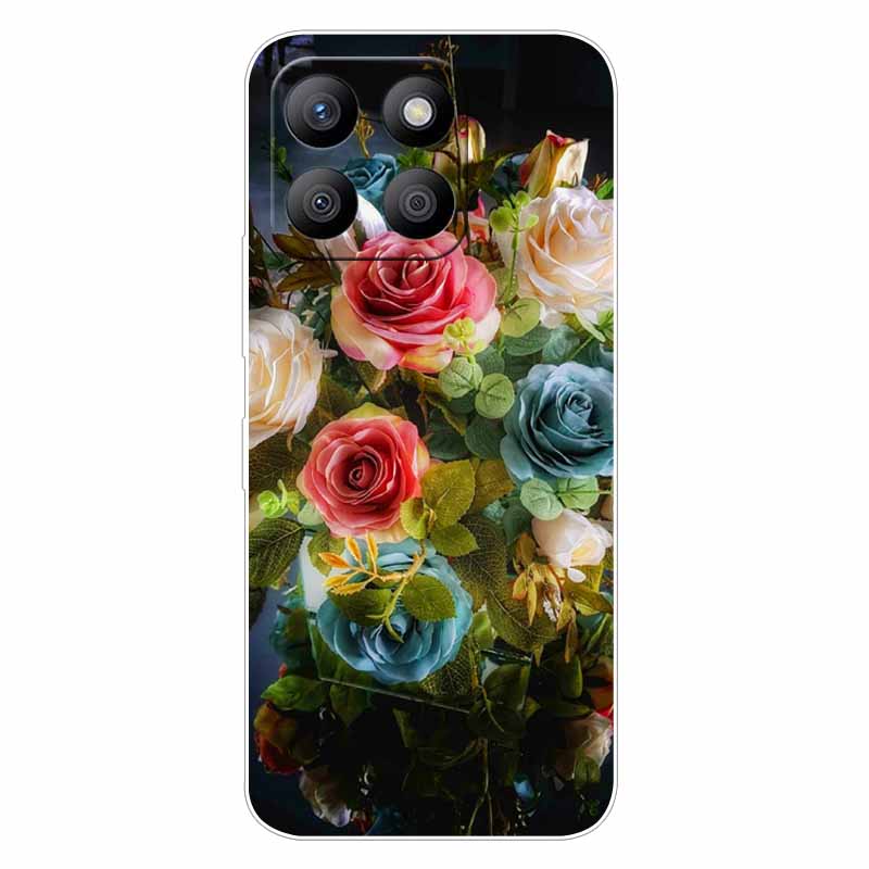 For Honor X8b Case Silicone Soft TPU Fashion Owl Lion Animal Bumper Cover for Huawei Honor X8b Case HonorX8B Shockproof Shells