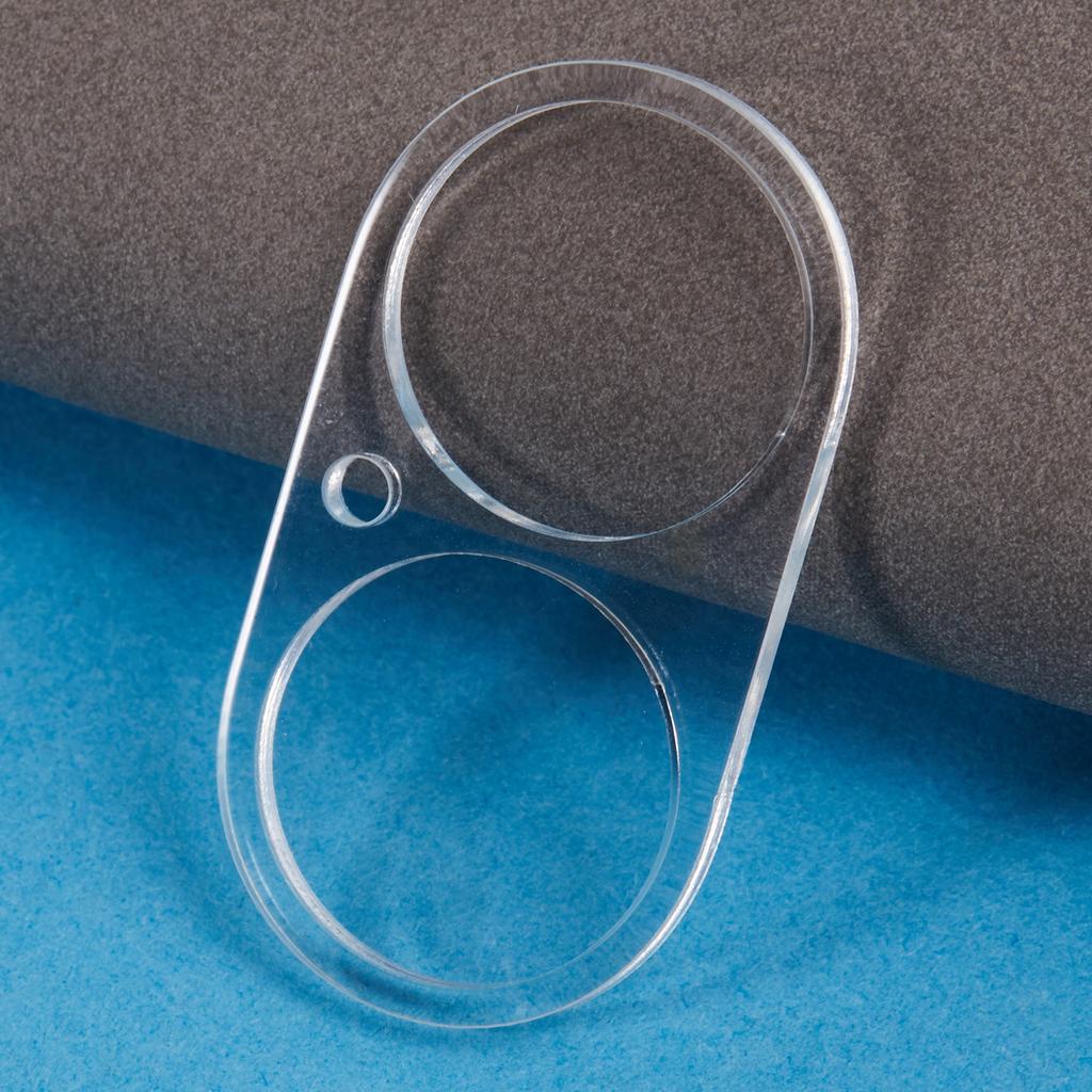 2Pcs For iPhone 17 Camera Lens Protector 3D Arc Edge Anti-Scratch Tempered Glass Lens Film