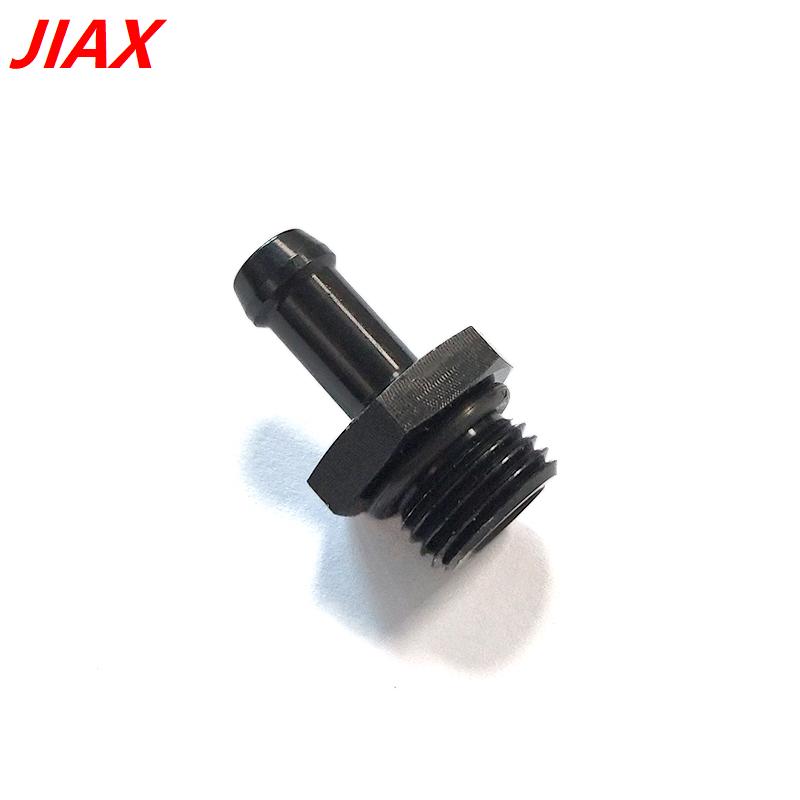 Black Aluminum AN6 ORB 5/16 Hose Barb Adapter Fitting For Fuel Pump Fuel Pressure Regulator Fitting Fuel System Fittings7