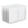 10 Layers Acrylic Eyelash Storage Box with Magnetic Bottom Extension Grafting Tool False Eyelashes Glue Pallet Holder