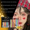 Eelhope 8barevný Halloweenský Neonový UV Tekutý Oční Linker Je Rychleschnoucí, Dlouhotrvající A Snadno Se Nerozmazává Oční Make-up
