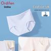 Odifen 5-Pack Seamless Ice Silk Mid-Waist Briefs