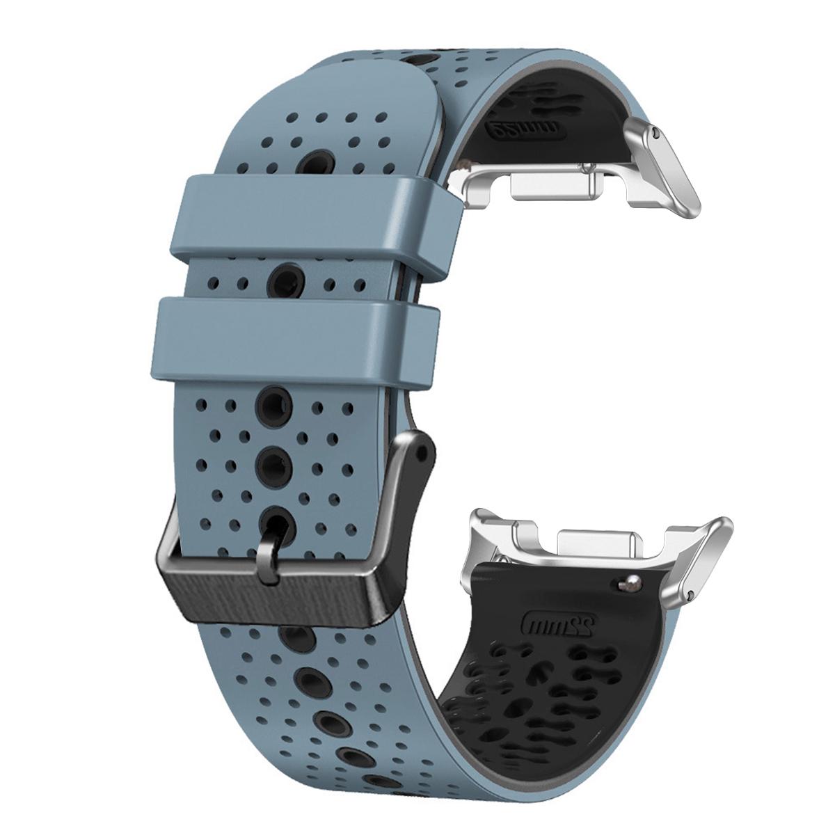 

Breathable silicone strap for samsung galaxy watch 8/8 classic 46mm two color sport band for galaxy8 40 44mm smartwatch bracelet for galaxy 8 40 44mm