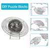 3D   Blocks Translucent      Shaped Toy Transparent