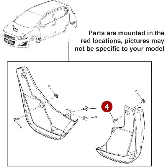 20 PCS Fender Liner Wheelhouse Liner Splash Shield Bolt Screw, 11548270 Fender Screw Compatible with GM Chevrolet Camaro Colorado Cruze Equinox