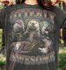 Otterly Awesome Sea Otter Marine Life Comfort Colors® Tshirt, Wildlife Nature Cute Animal Vintage Bootleg Style Retro Aesthetic Tee