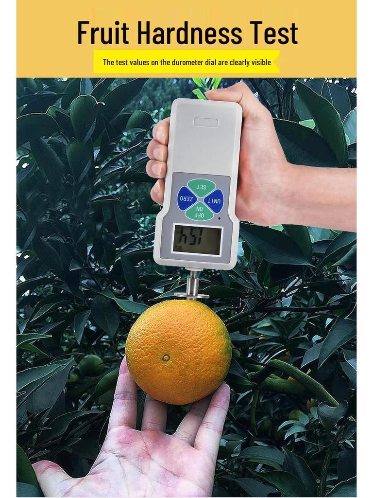 GY Precision Fruit Hardness Tester Portable Handheld Ripeness Detector
