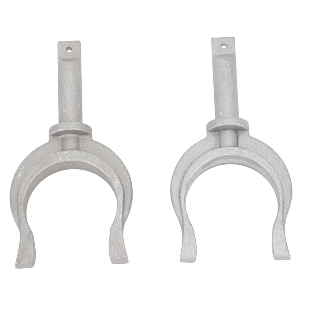 2Pcs Rowlock Socket Bracket 2in Aluminum Portable Durable Side Mount Oarlock Rowlock for Boat Yacht