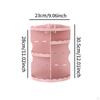 Rotating Makeup Organizer Cosmetic Display Case Shelf Stand Tray Rack Holder for