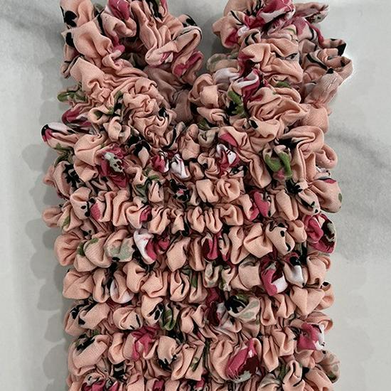 Magic Telescopic Pleated Shopping Bag - Elastic, Bubble Design, Pineapple Style Handbag