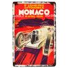 Racing Car Vintage Metal Signs Tin Sign Retro Garage Decor Plaque Metal Plaque Repair shop Wall Decorative Iron Plate