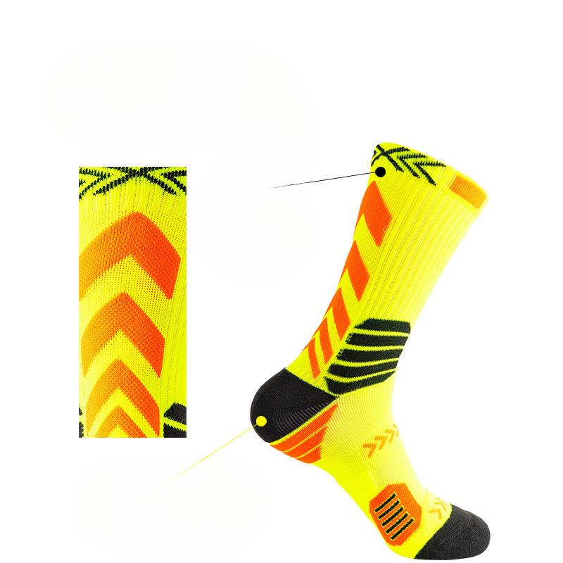 Basketball Socks, Training Socks for Men and Women, Towel Soles, Shock-absorbing and Anti-slip Sports Socks