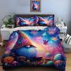 Christmas Gnome Print Bedding Set Duvet Cover 1 Duvet Cover 2 Pillowcases Adult and Children Bedding Set Luxury Holiday Gifts