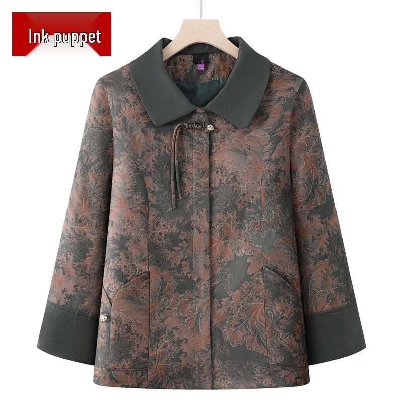 

Men s Ethnic Floral Lapel Long-Sleeve Shirt 6XL