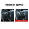 Real Carbon Fiber Steering Wheel Button Cover for Toyota Tacoma 2015-