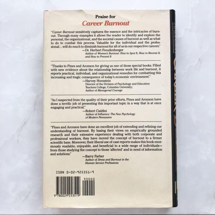 [USED] Career Burnout Causes and Cures foreign book book