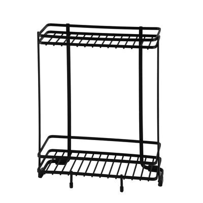 PEARL METAL 2 Tier Bottle Stand Bath Storage Limited Black BLKP Black [BLKP] AZ-5075
