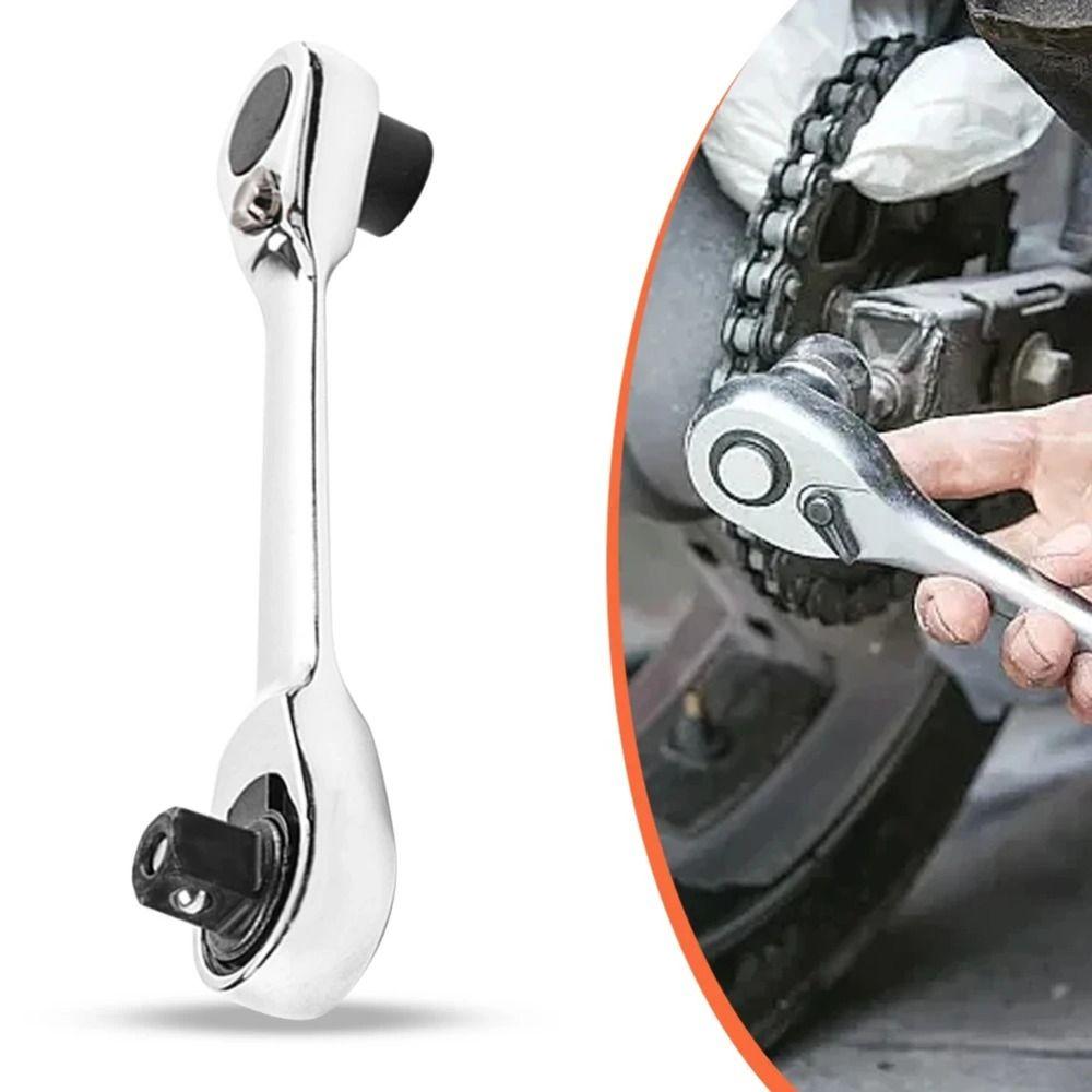 6.35 mm Mini Quick Ratchet Wrench 72 Tooth Hexagonal Ratchet Wrench Hand Repair Tool